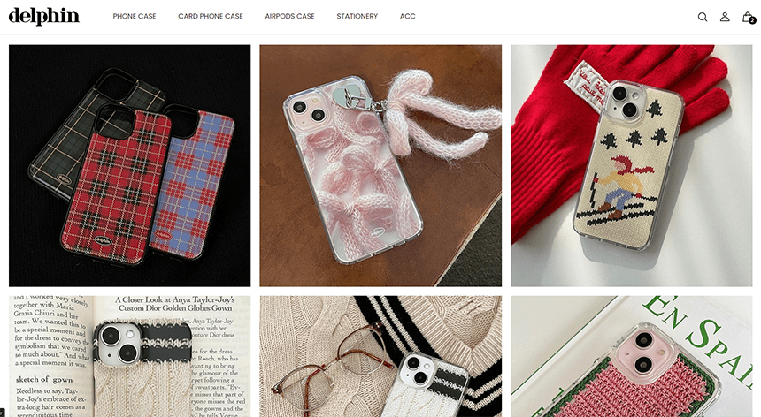 Delphin.kr - Trang mua ốp lưng điện thoại, ipod cực đẹp tại Hàn Quốc