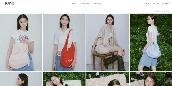 Raivestudio.com - Trang web thời trang cao cấp của Hàn Quốc